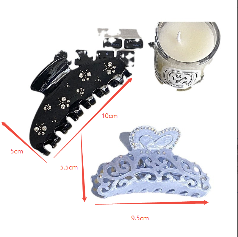 High-grade acetate hair clip